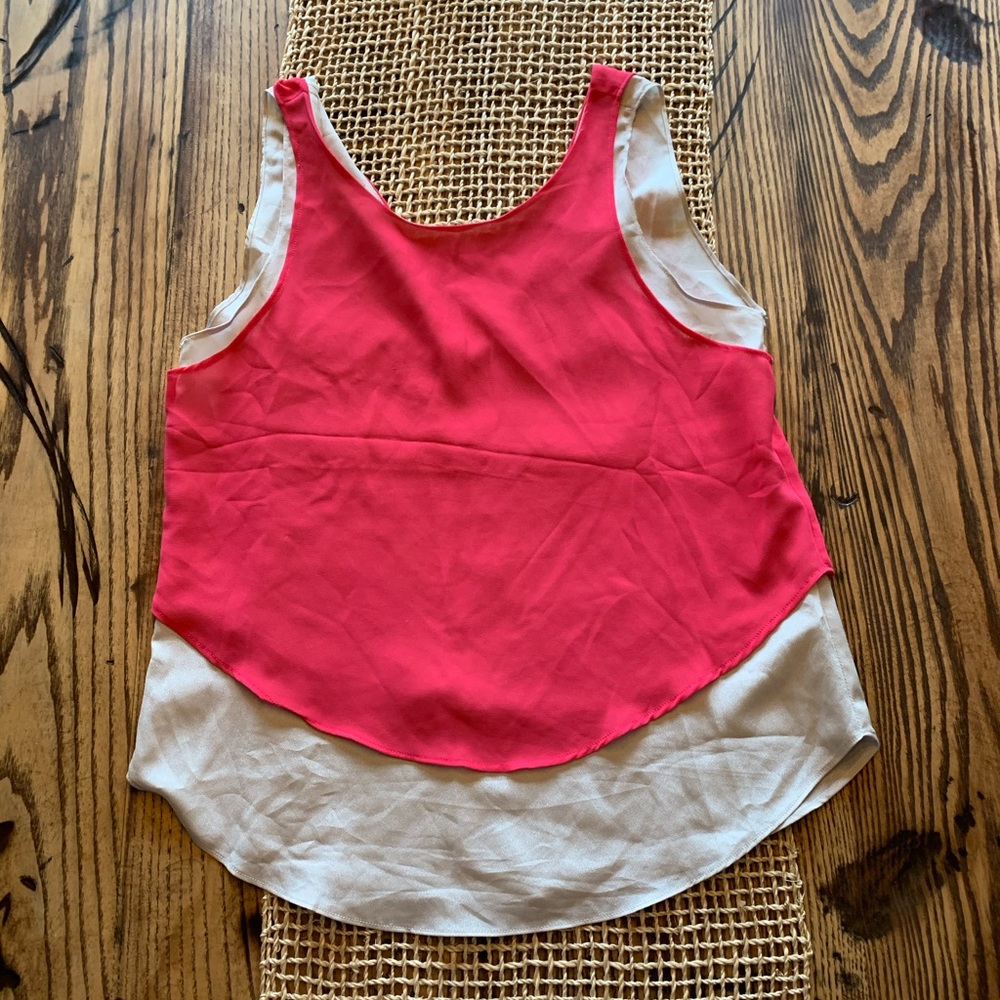 Naked zebra tank top